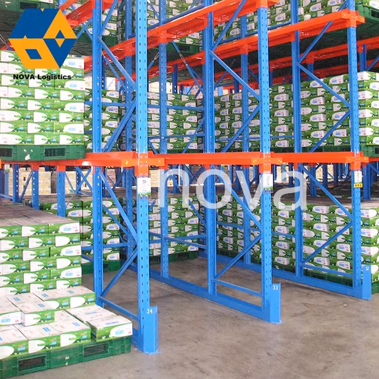 Scaffalature per pallet in metallo resistente per stoccaggio industriale in acciaio Q235