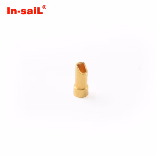 Pin terminali del connettore Pin Pogo caricato a molla SMT placcato oro in ottone